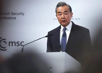 Wang Yi, máximo responsable de la política exterior china. Foto EFE.
