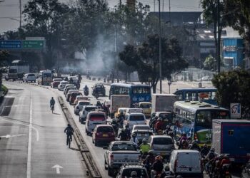 Colombia es el quinto país con más contaminación de aire de Latinoamérica y ocupa el lugar 63 a nivel mundial.(© Nathalia Angarita Greenpeace NATHALIA ANGARITA)