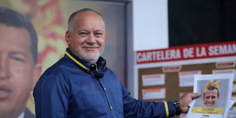 Diosdado Cabello. Foto El mazo.