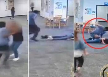 EEUU. joven golpea a una maestra. Foto agencias.