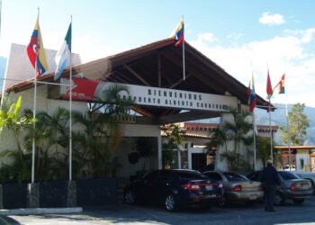 El aeropuerto Alberto Carnevali, Mérida. Foto de archivo.