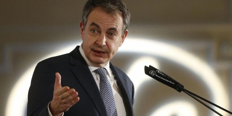 El expresidente del Gobierno de España José Luis Rodríguez Zapatero. Foto de archivo.