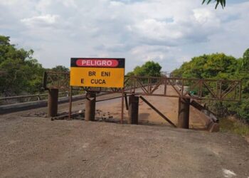 El puente de Caicara en Apure. Foto Yohana Cuadros. Radio Fe y Alegría Noticias.