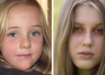 Julia Faustyna (der.) podria ser realmente otra niña desaparecida hace 12 años, Livia Schepp (izq.)