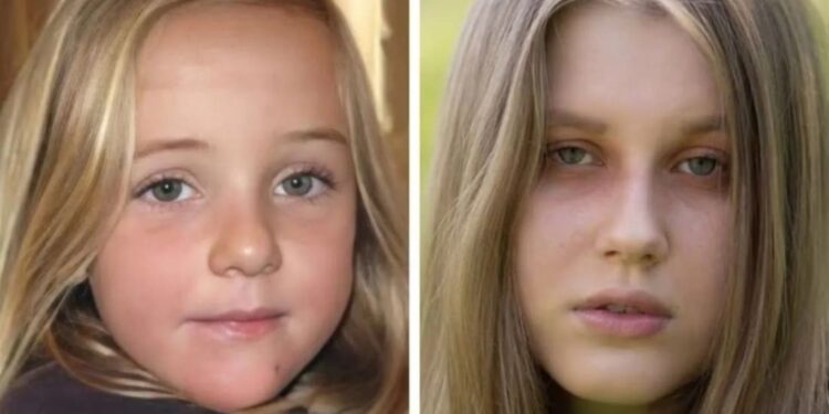 Julia Faustyna (der.) podria ser realmente otra niña desaparecida hace 12 años, Livia Schepp (izq.)