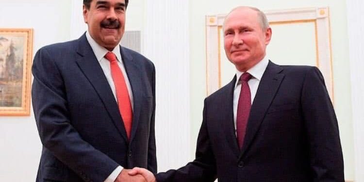 Maduro y Putin. Foto de archivo.