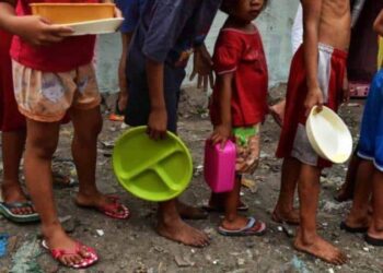 Niños en Venezuela, casos de desnutrición. Foto de archivo.