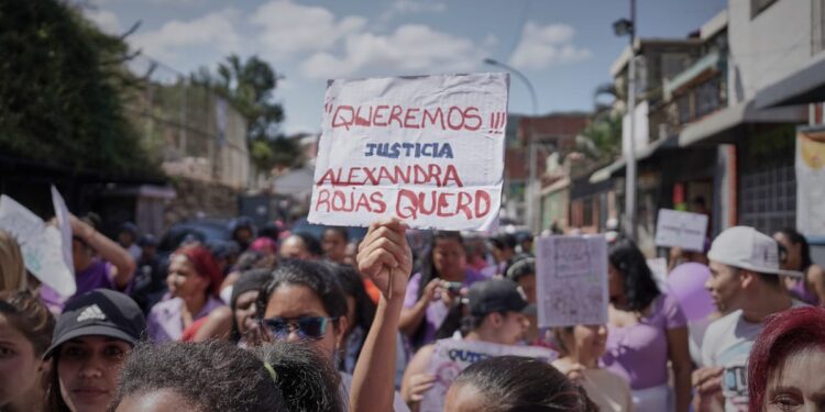 Protesta. Foto @RCamachoVzla