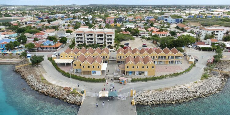 Bonaire, frontera con Venezuela. Foto de archivo.