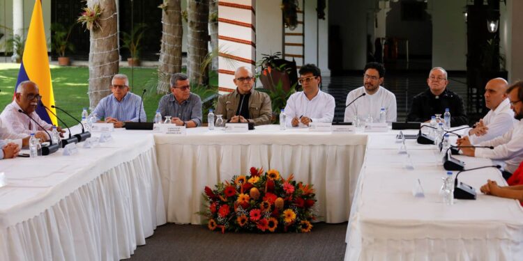 Colombia, FARC. mesa de negociación.