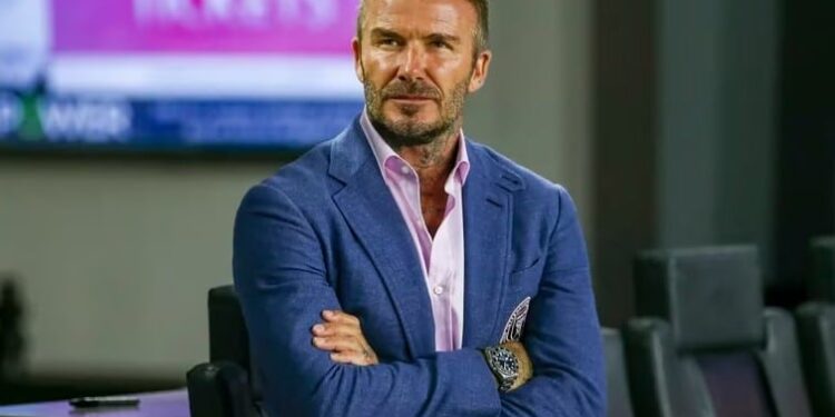 David Beckham. Foto de archivo.