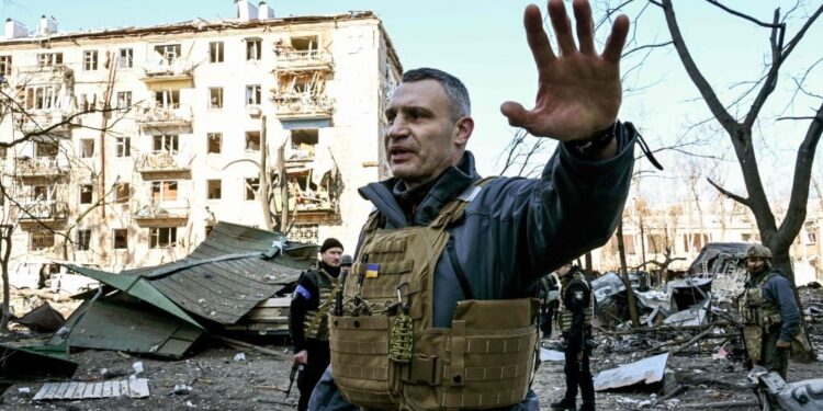 El alcalde de Kiev, Vitali Klitschko. Foto agencias.