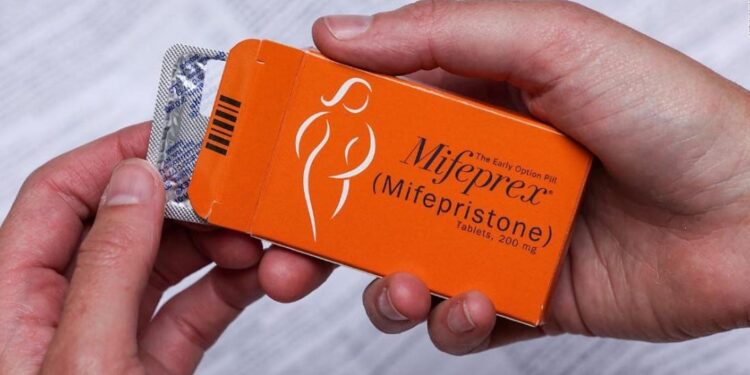 La píldora abortiva mifepristona. Foto de archivo.