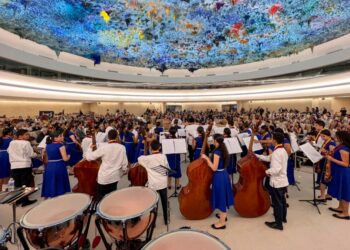 Orquesta Sinfónica Nacional Infantil de Venezuela en la ONU