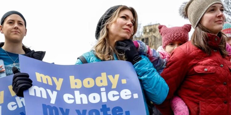 Protesta píldora abortiva EEUU. Foto agencias.
