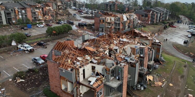 Tornados en EEUU. Foto agencias.