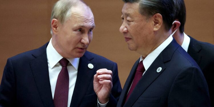 Vladimir Putin y Xi Jinging. Foto de archivo.