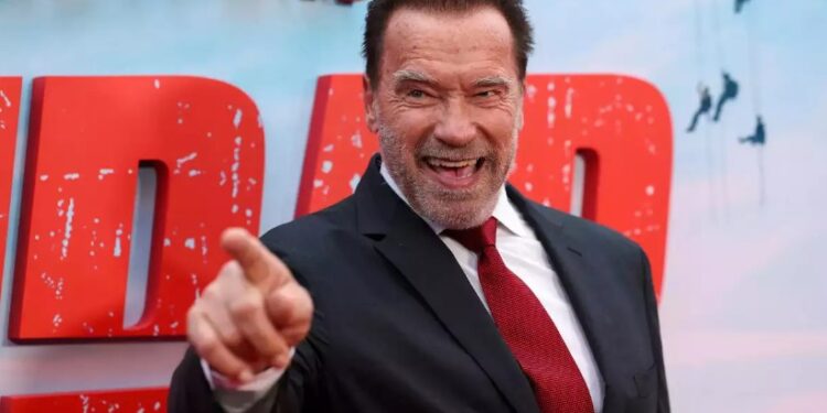 Arnold Schwarzenegger. Fubar. Foto de archivo.