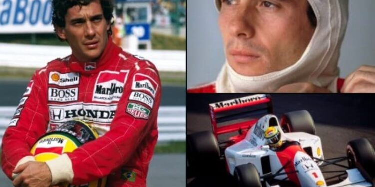 Ayrton Senna. Foto de archivo.