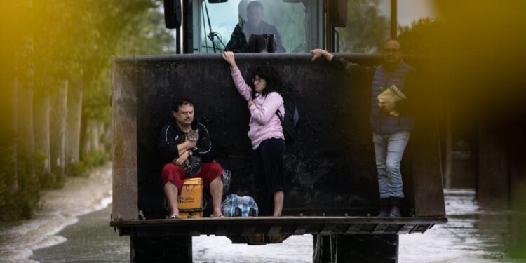 Inundaciones en Italia / AFP