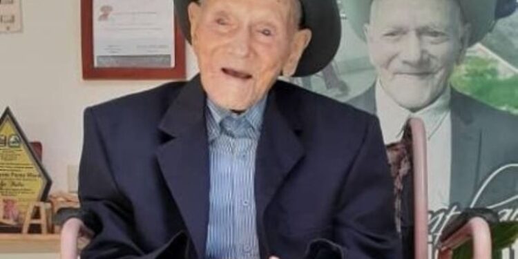 Juan Vicente Pérez, conocido como el hombre más longevo del mundo, oriundo del estado Táchira, cumple 114 años.