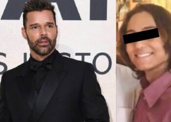 Ricky Martin. Foto collage.