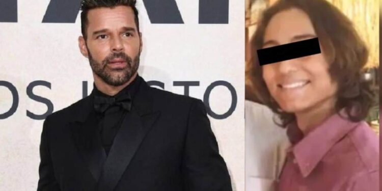 Ricky Martin. Foto collage.