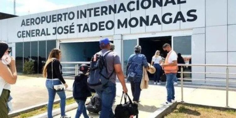 El Aeropuerto Internacional José Tadeo Monagas, del estado Monagas. Foto de archivo.
