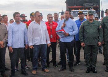 El Gobernador del estado Falcón Víctor Clark. Foto VTV.