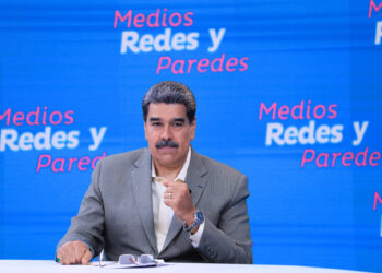 Nicolás Maduro en el Palacio de Miraflores / Foto: EFE