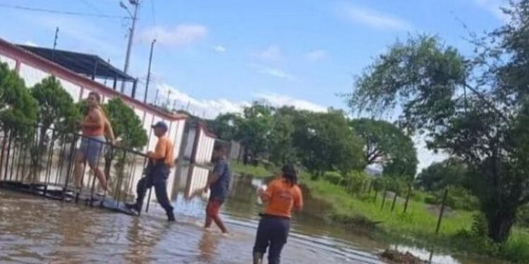 Portuguesa inundaciones por lluvias. Foto Banca y Negocios.