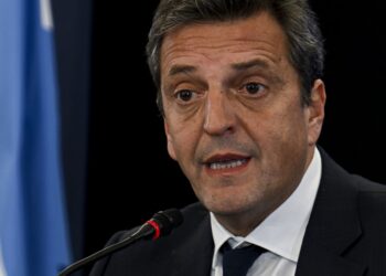 Sergio Massa, Min de Economía de Argentina / Foto: AFP