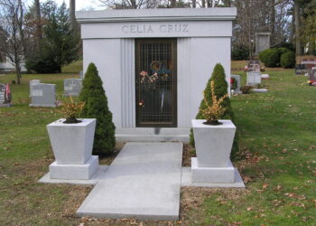 El mausoleo de Celia Cruz. Foto de archivo.