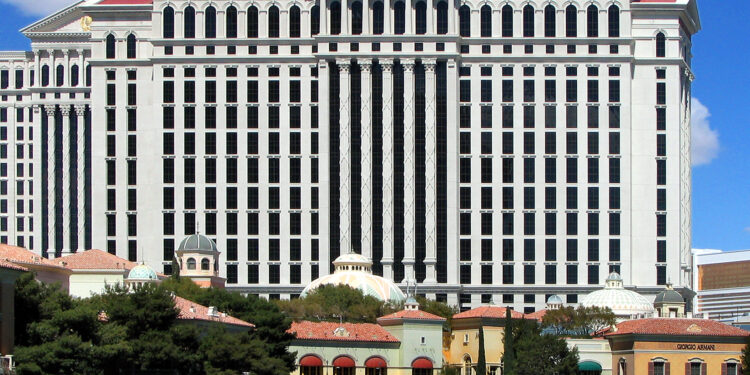 Caesars Palace Hotel, Las Vegas, Nevada.