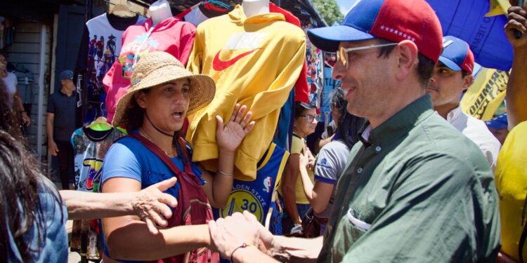 Henrique Capriles,. El Tigre. Foto Prensa.