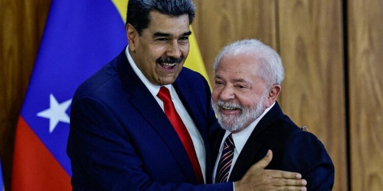 Maduro y Lula. Foto agencias.