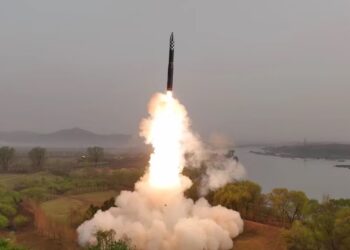 Lanzamiento del satélite norcoreanoa. POLITICA INTERNACIONAL -/Kcna/Kns/Dpa