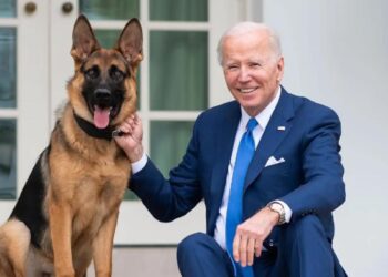 Commander y Joe Biden. Foto de archivo.