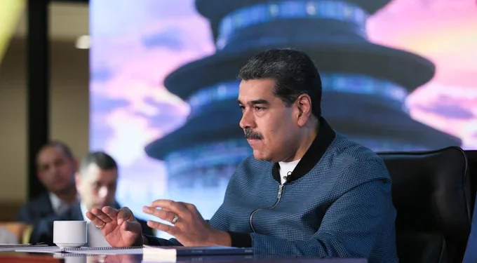 Nicolás Maduro en China. Foto @PresidencialVen