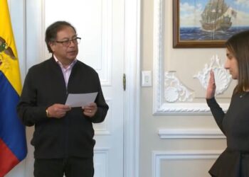 Presidente Gustavo Petro y Laura Sarabia Foto Presidencia