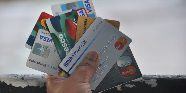 Tarjetas de crédito, Venezuela. Foto de archivo.