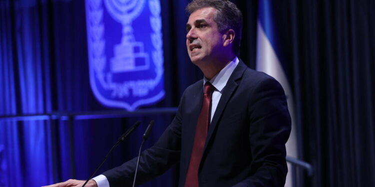 El ministro de Exteriores israelí, Eli Cohen
