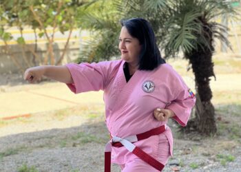 Máster Maribel Rey, máximo exponente del American Taekwondo en Venezuela.