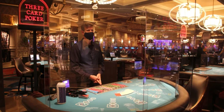 Casino. Las Vegas. EEUU. Foto de archivo.