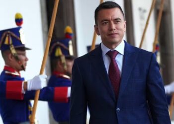 El presidente electo de Ecuador, Daniel Noboa, se posesionará antes de que termine el 2023. (AP Foto/Dolores Ochoa)