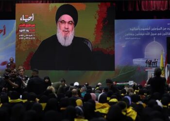 El jefe del grupo terrorista Hezbollah en Líbano, Sayyed Hassan Nasrallah, emitió un nuevo mensaje desde los ataques de Hamas a Israel (REUTERS)