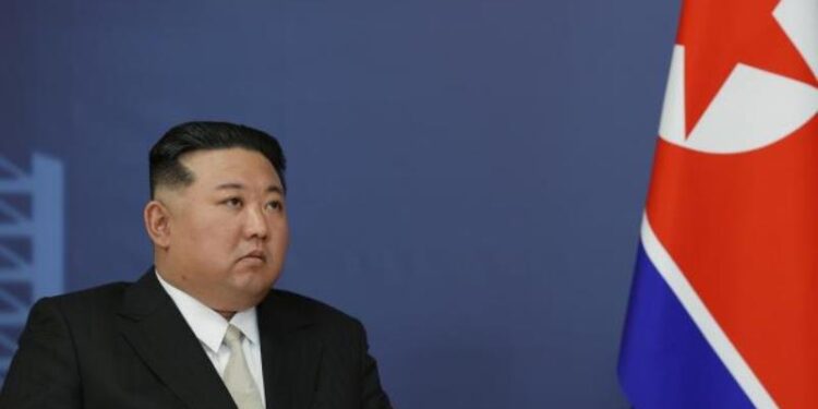 El líder de Corea del Norte, Kim Jong-un,