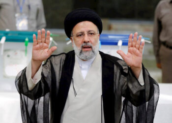 El presidente de Irán, Ebrahim Raisí.