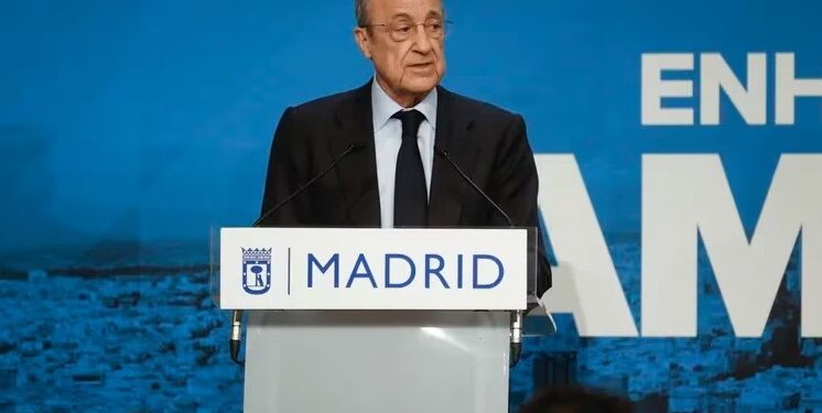 Fotografía de archivo del presidente del Real Madrid, Florentino Pérez. EFE/ Javier Lizón