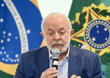 El presidente de Brasil, Luiz Inácio Lula da Silva, en el Palacio de Planalto, 3 de noviembre de 2023.